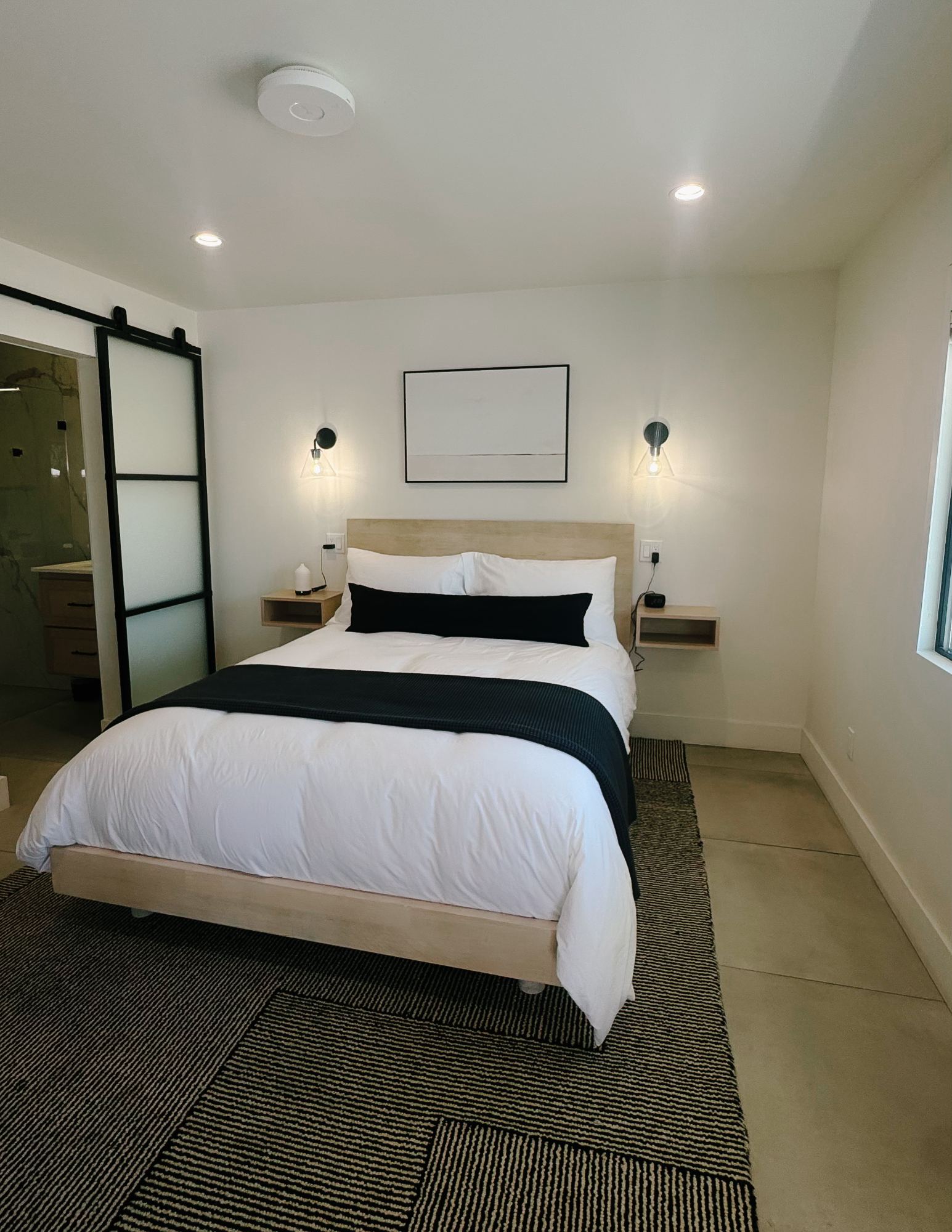Hotel room interior